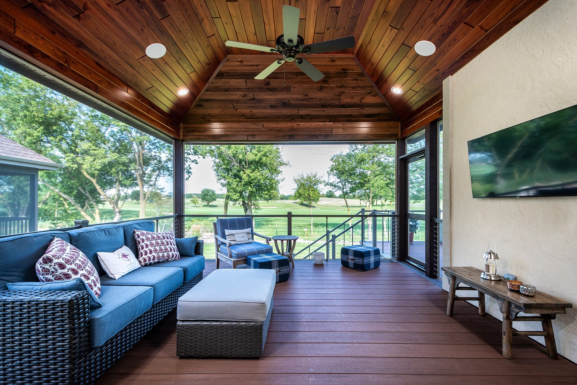 tongue and groove ceiling