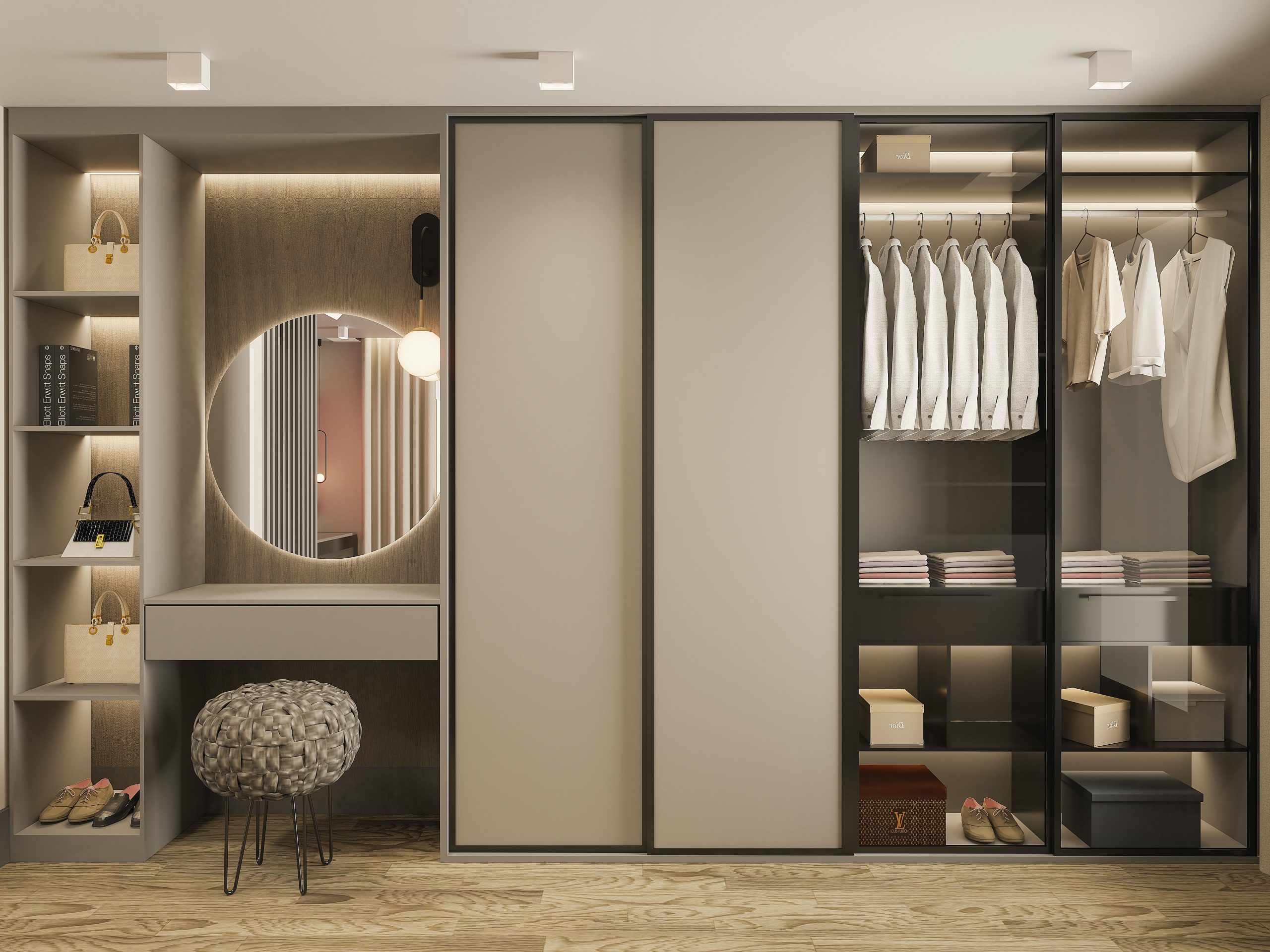 interior modern wardrobe design