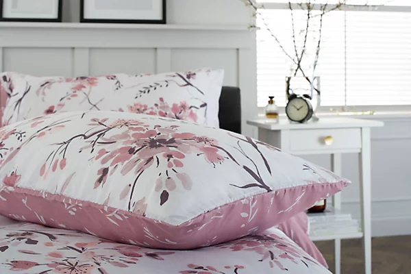 cherry blossom duvet cover set