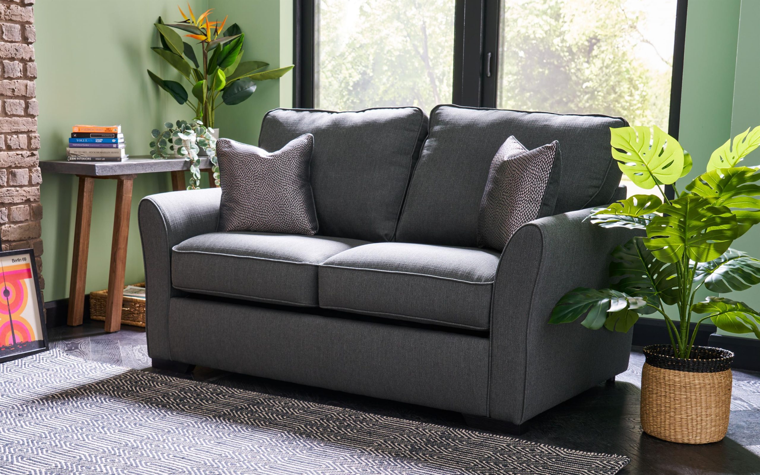 2 seater sofa bed